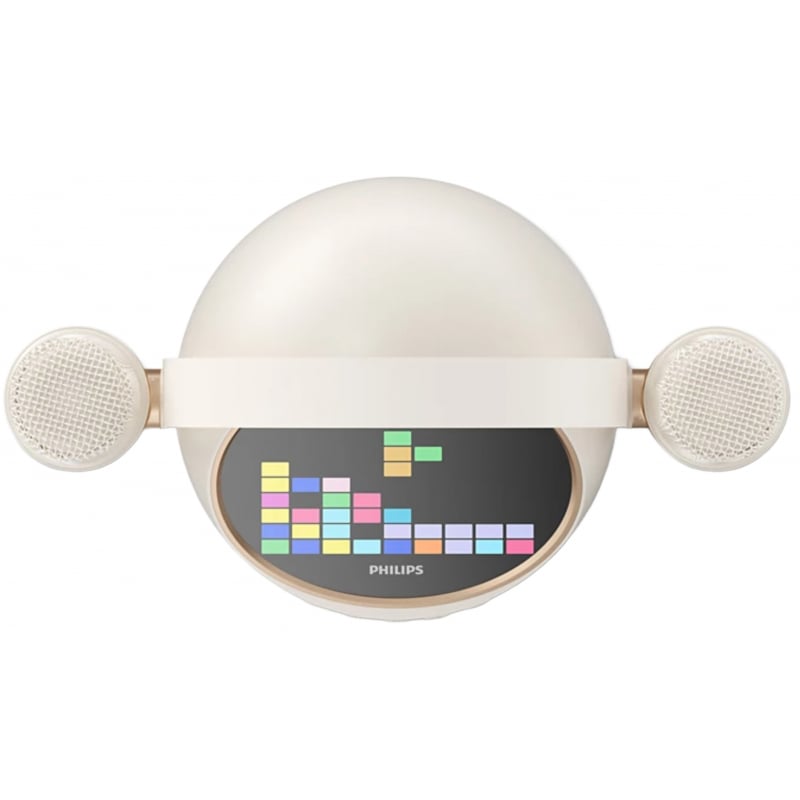 Bluetooth Hangszóró Philips, 10W, Karaoke, Bézs TAS2509WT/00-2