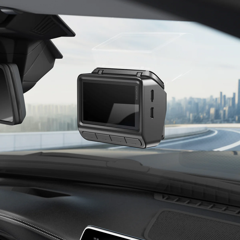 Dash + Hátsó Kamera DDPAI Z90 Dual, 4K, 64Gb, Wi-Fi, GPS, 3 hüvelykes LCD, Fekete-3