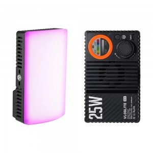 LED videólámpa RGB videólámpa 25W VLOGLITE K25RGB