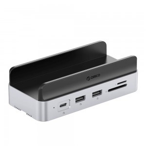 Orico MiniDock 10 az 1-ben dokkolóállomás SSD merevlemez foglalattal - Ezüst