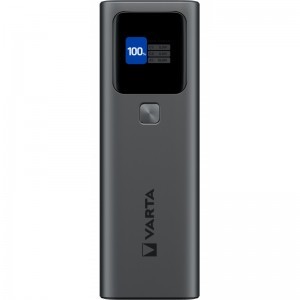 Varta High Speed, 27000mAh, 140W, QC + PD, Fekete Powerbank