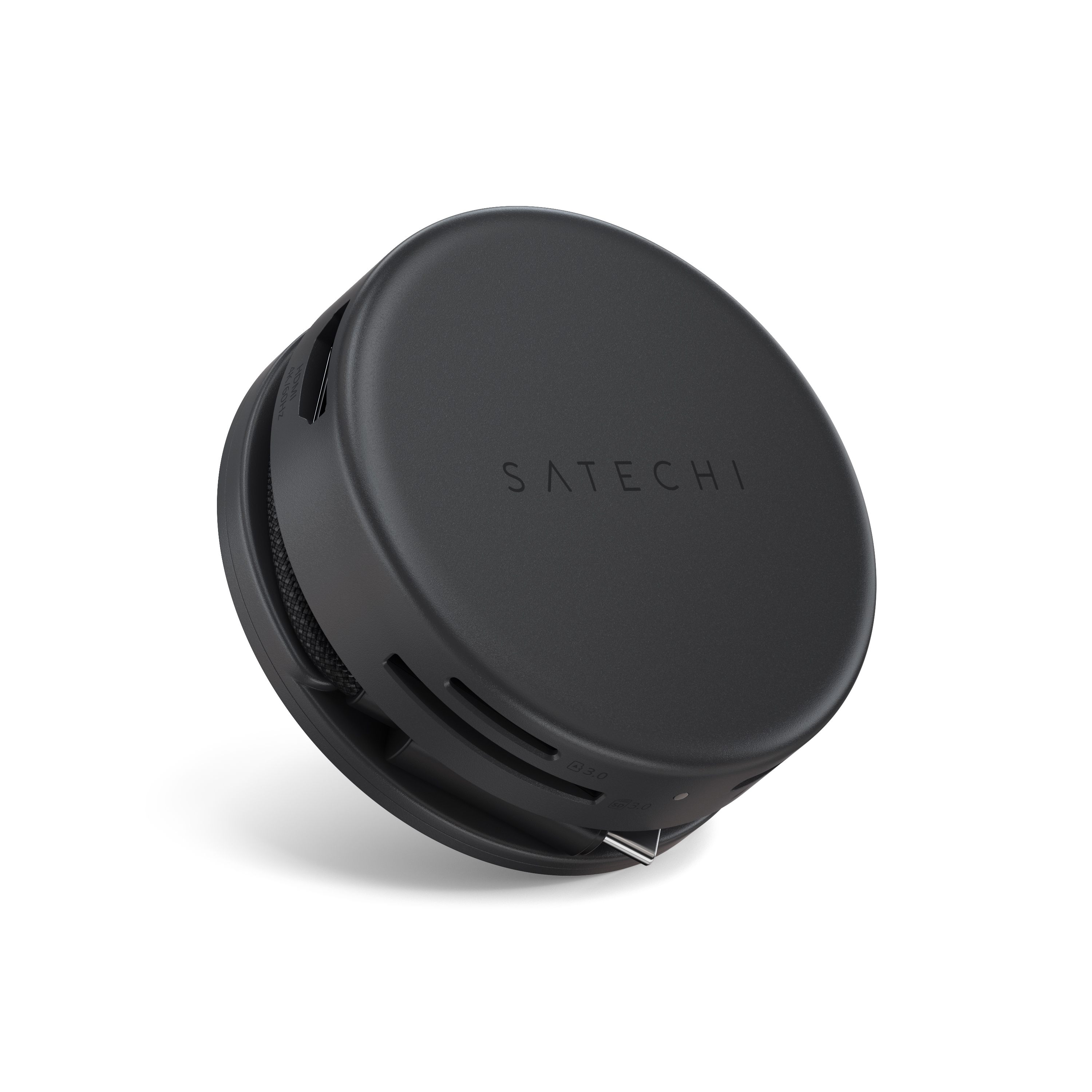 Satechi OntheGo 7-in-1 Multiport Adapter - Space Black-3