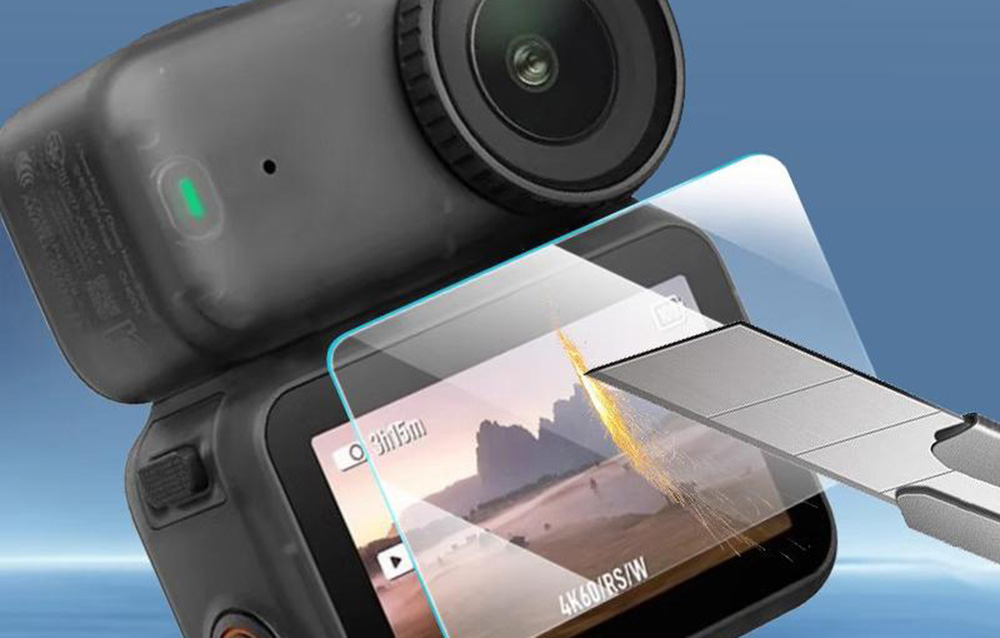 PULUZ edzett üveg és lencsevédő fólia a DJI Osmo Nano-hoz üvegfólia-4
