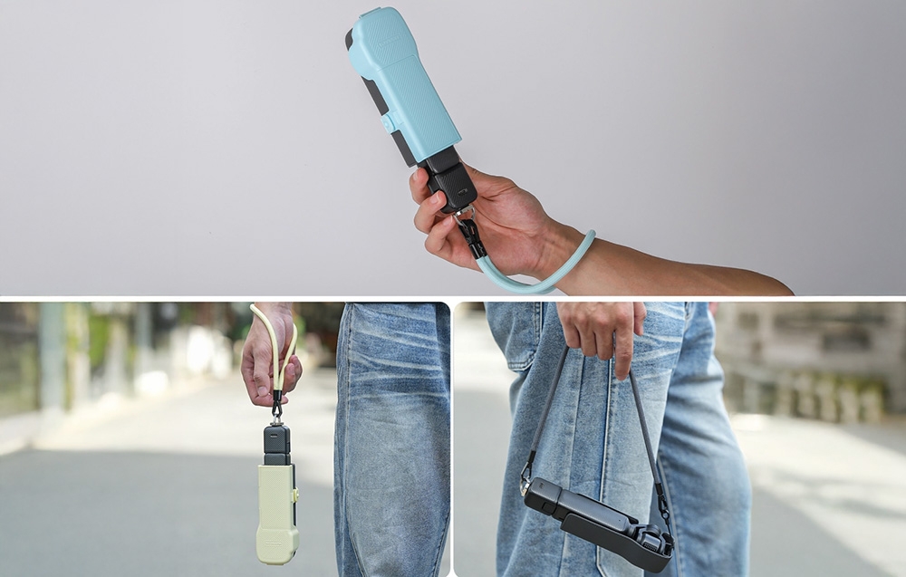Multi-Use Nyakpánt Sunnylife GS022 Pocket 3-hoz (kék)-3