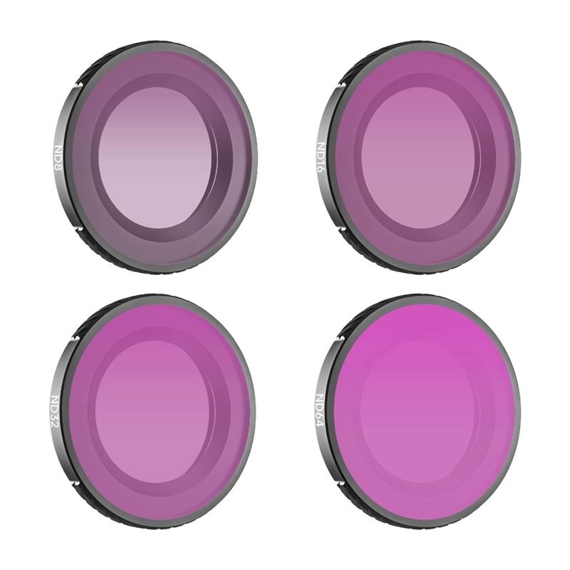 Lencseszűrő készlet – Sunnylife 4 db ND8 + ND16 + ND32 + ND64 Osmo Nano-hoz-0