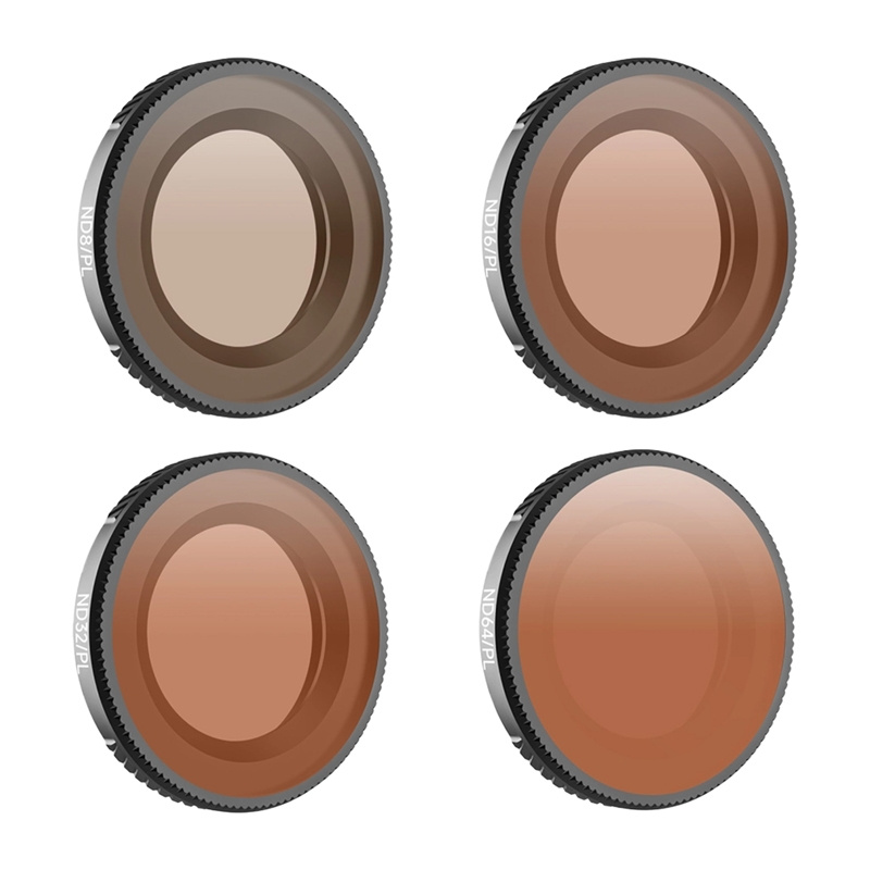 Lencseszűrő készlet – Sunnylife 4db ND8/PL + ND16/PL + ND32/PL + ND64/PL Osmo Nano készülékhez-0