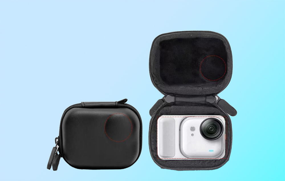 PULUZ Mini EVA tároló táska az Insta360 GO Ultra készülékhez (Fekete)-1