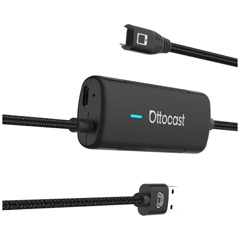 Ottocast CA450-T vezeték nélküli CarPlay adapter teljes képernyővezérléssel-5
