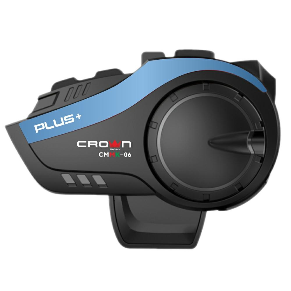 Crown CMMK-06 Bluetooth 5.0 motorkerékpár interkom fekete-0
