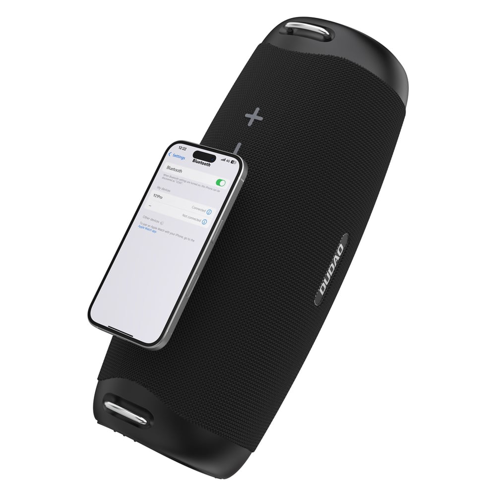  Dudao Y21 Pro Fekete Vezeték nélküli Hangszóró RGB Háttérvilágítással Bluetooth 5.3 - 80 W-12