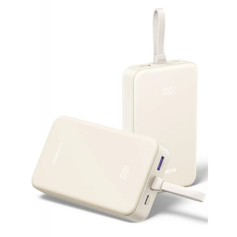 Powerbank UGREEN PB521, 20000mAh, 30W, QC + PD, fehér-6