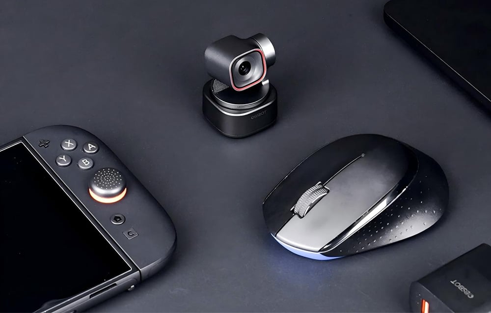 OBSBOT Tiny 3 webkamera távirányítóval és mikrofonnal-3