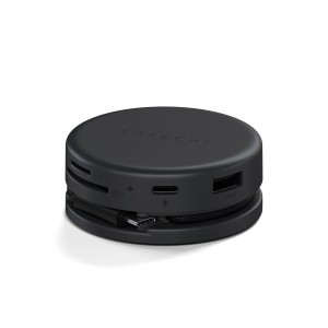 Satechi OntheGo 7-in-1 Multiport Adapter - Space Black
