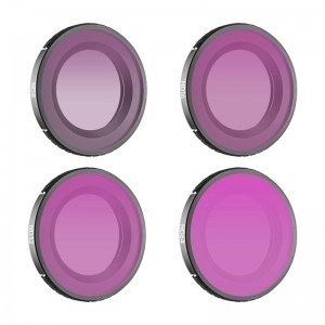 Lencseszűrő készlet – Sunnylife 4 db ND8 + ND16 + ND32 + ND64 Osmo Nano-hoz