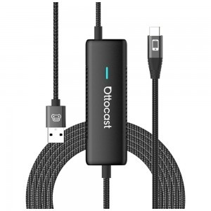 Ottocast CA450-T vezeték nélküli CarPlay adapter teljes képernyővezérléssel