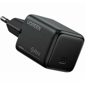 Hálózati töltő UGREEN X517, 25W, 3A, 1 x USB-C, Fekete