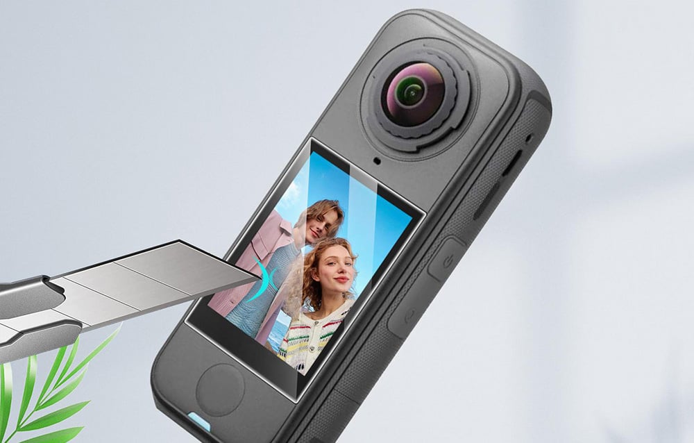 Puluz edzett üvegfólia az Insta360 X4 Air-hez-3