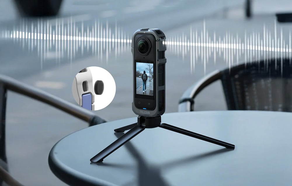 Telesin alumínium tok Insta360 X5-5