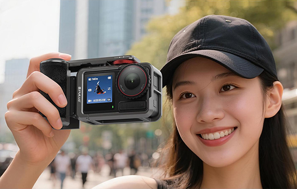 Puluz fém védőtáska fogantyúval DJI Osmo Action 5 Pro / Action 4 / Action 3 kamerákhoz-4
