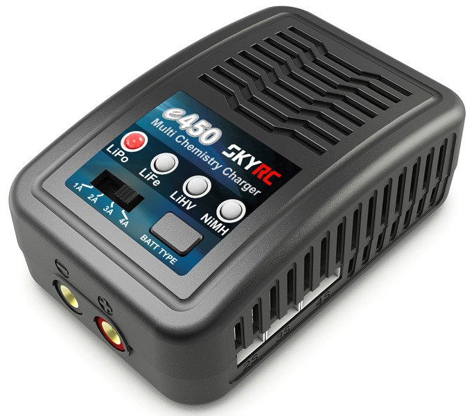 SkyRC e450 2-4S / 6-8S LiPo / LiFe / LiHV / NiMH töltő-0