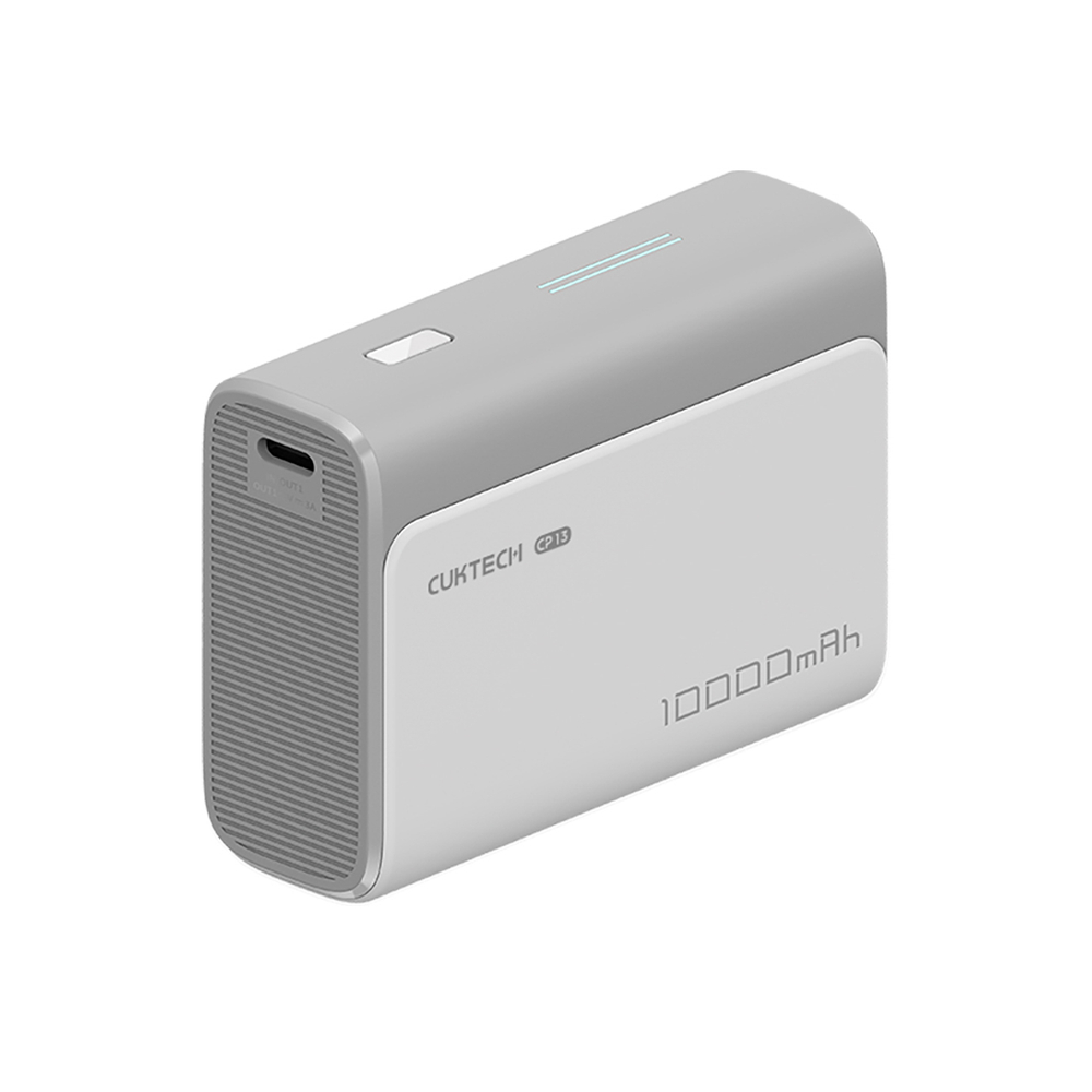 CUKTECH 30W 10000mAh Power Bank 1C1A - CP13- Szürke szín-0