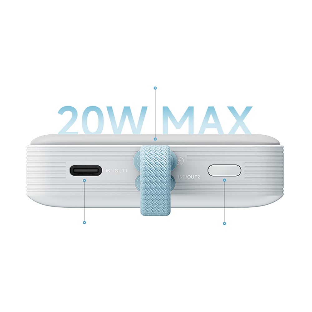 Cuktech CP132ML 10000 mAh Magnetic Power Bank - White-12