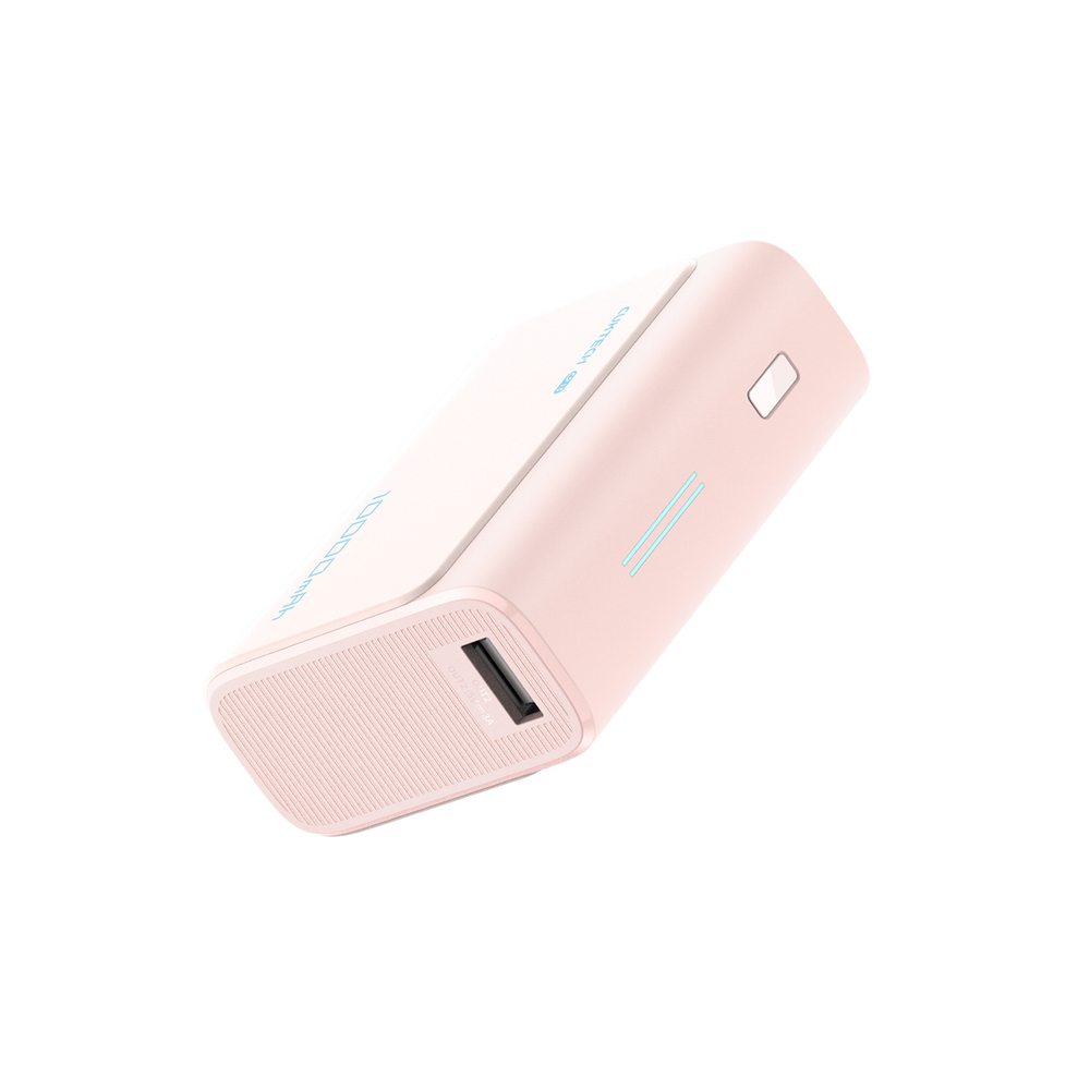 Powerbank Cuktech CP13 30W 10000mAh USB-C + USB-A - rózsaszín-1