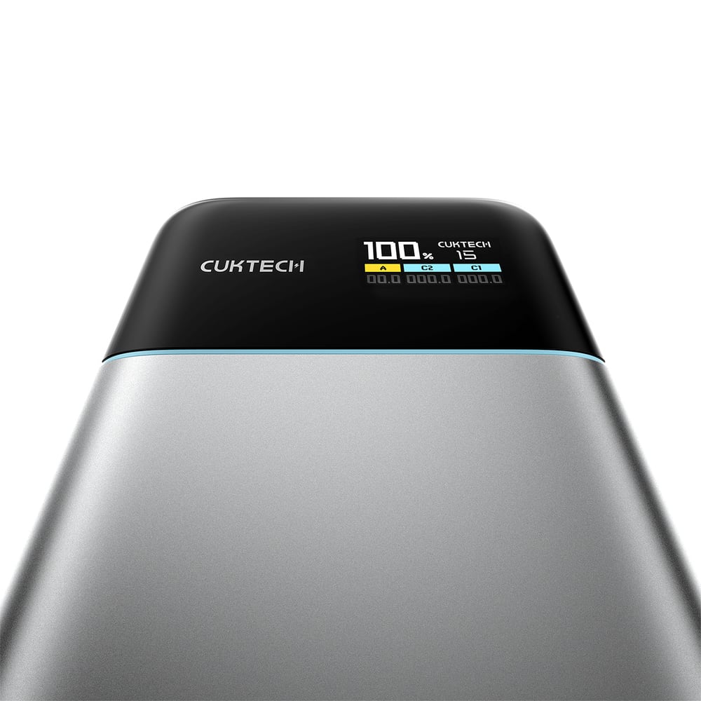 Cuktech PB150S Powerbank 100W 15000mAh - Szürke-14