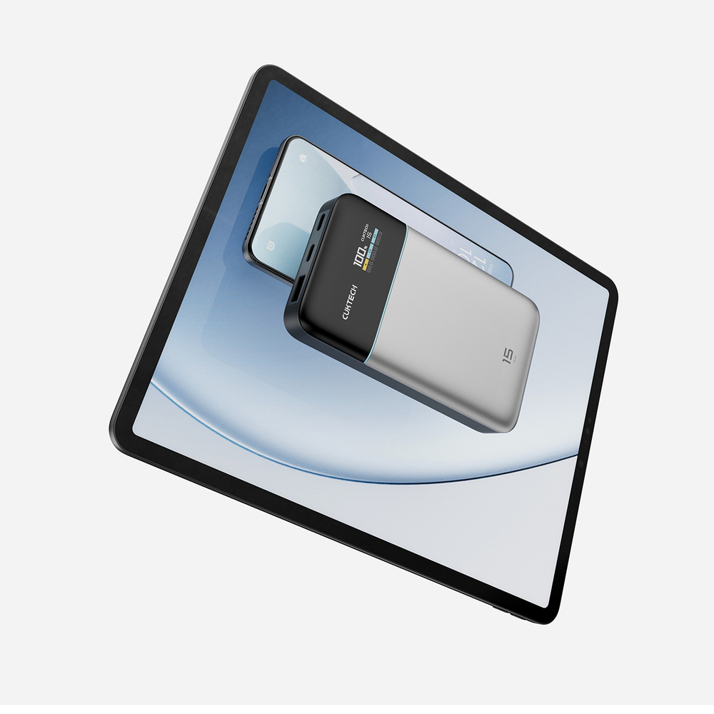 Cuktech PB150S Powerbank 100W 15000mAh - Szürke-4