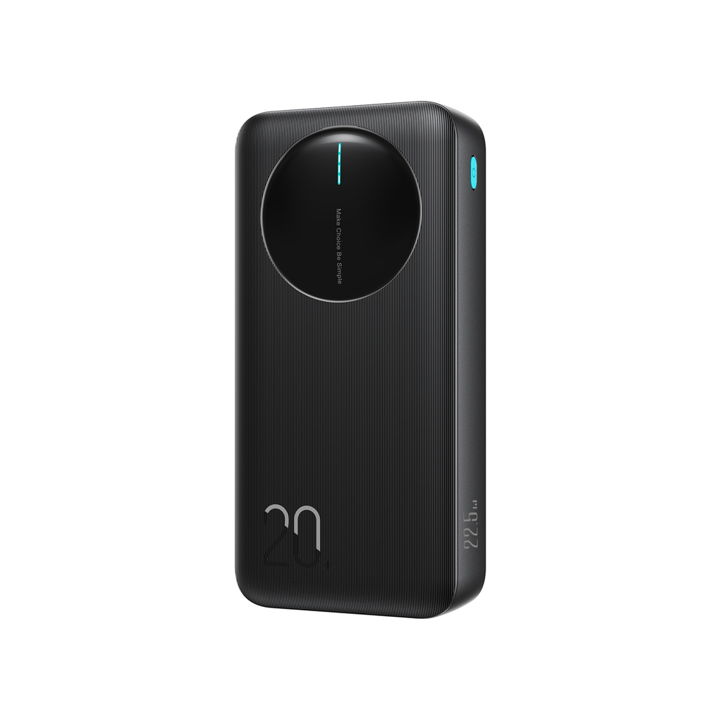 Joyroom JR-PBF14 Pro Powerbank 22.5W 20000mAh digitális kijelzővel 2x USB-A 1x USB-C - Fekete-0