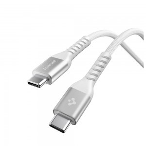 Spigen EB10010CCA Essential Type-C kábel 100W 100cm Fehér