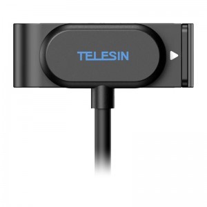 Telesin mágneses oldalsó fedél töltő készlet GoPro 9, 10, 11, 12, 13 kamerákhoz
