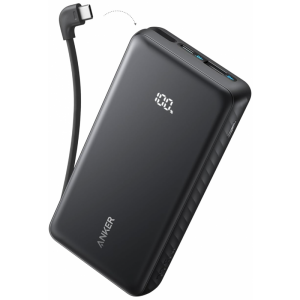 Powerbank Anker Zolo, 10000mAh, 22.5W, QC + PD, Fekete A110DH11