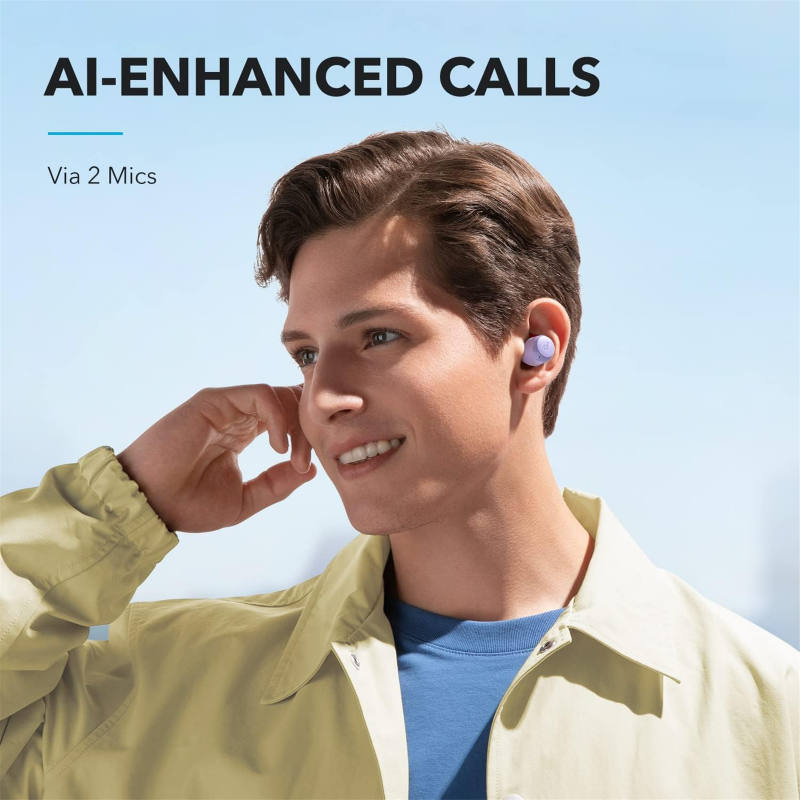 Anker SoundCore A25i, Lila Vezeték nélküli fülhallgató-5