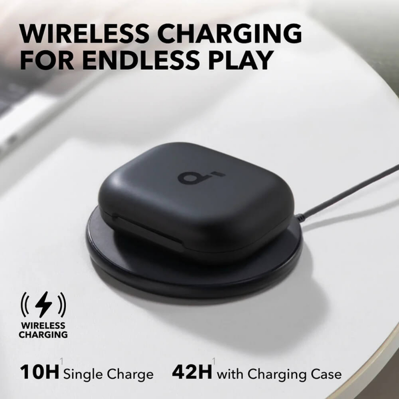 Anker SoundCore AeroFit 2, Fekete A3874G11 Vezeték nélküli fülhallgató, bluetooth headset-1