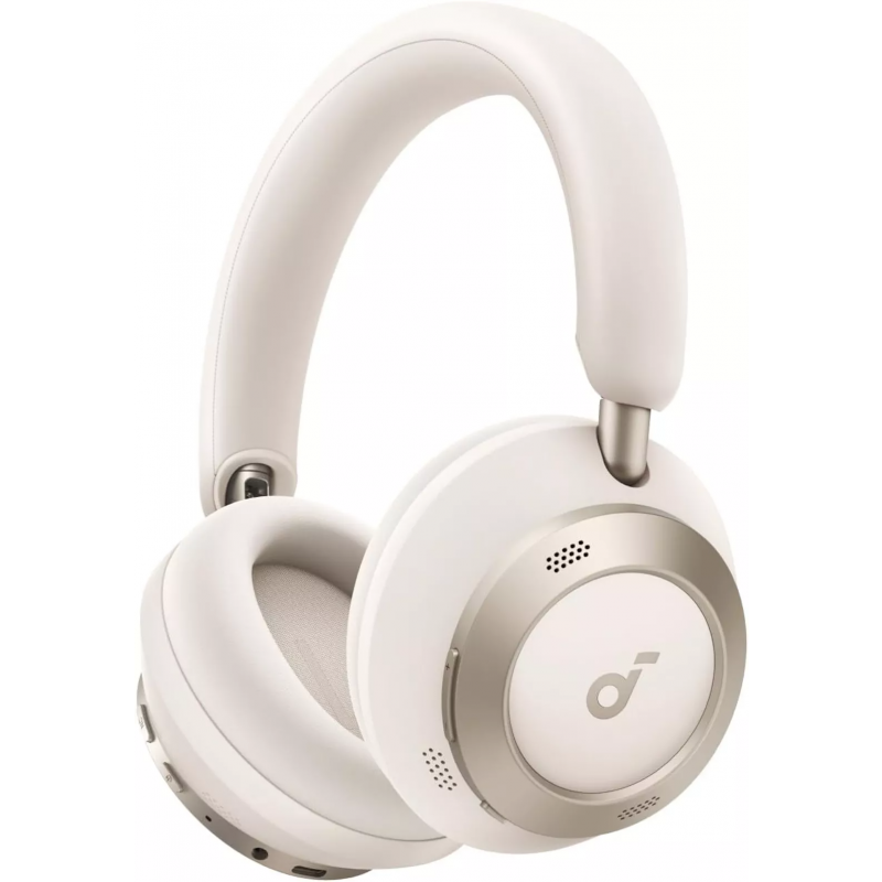 Anker Soundcore Space One Pro, Fehér bluetooth fejhallgató-0