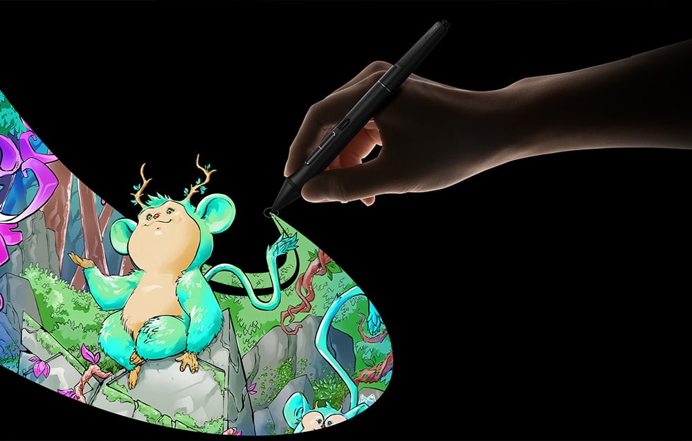 Huion Kamvas Pro 27 GT2702 graphics tablet-5