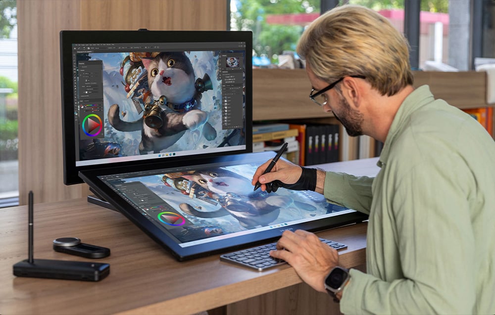 Huion Kamvas Pro 27 GT2702 graphics tablet-14