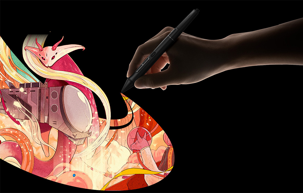 Huion Kamvas Pro 24 GEN 3 GT2402 digitalizáló tábla-4