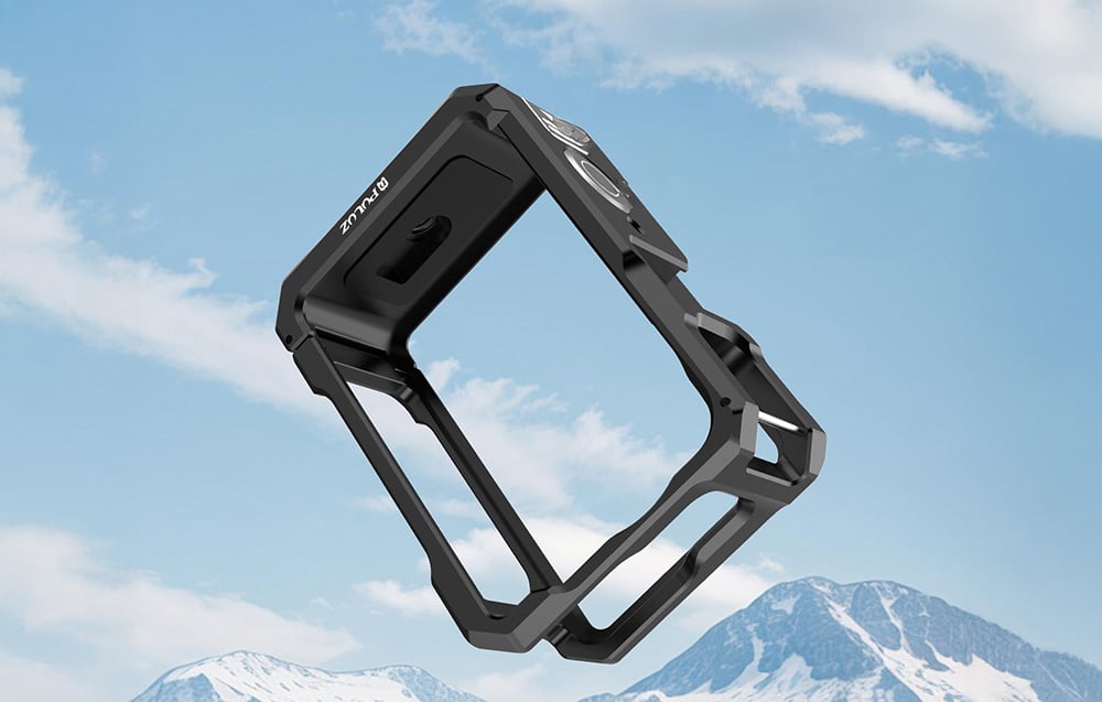 Puluz fém védőtok hidegcipős rögzítéssel a DJI Osmo Action 6-hoz tok-1