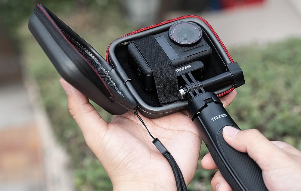 Telesin tok sportkamerákhoz (Insta360 Ace Pro 2, DJI Action 5 Pro / 4/ 3 / GoPro 13 és mások) tok-3