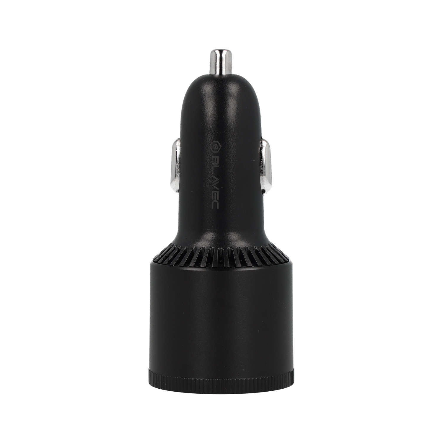 Blavec autós töltő BS-06D-C Trip - USB + 2xType C - QC 3.0 18W PD 65W with Type C to Type C (CCBS06DCQ-U2CB) fekete-2