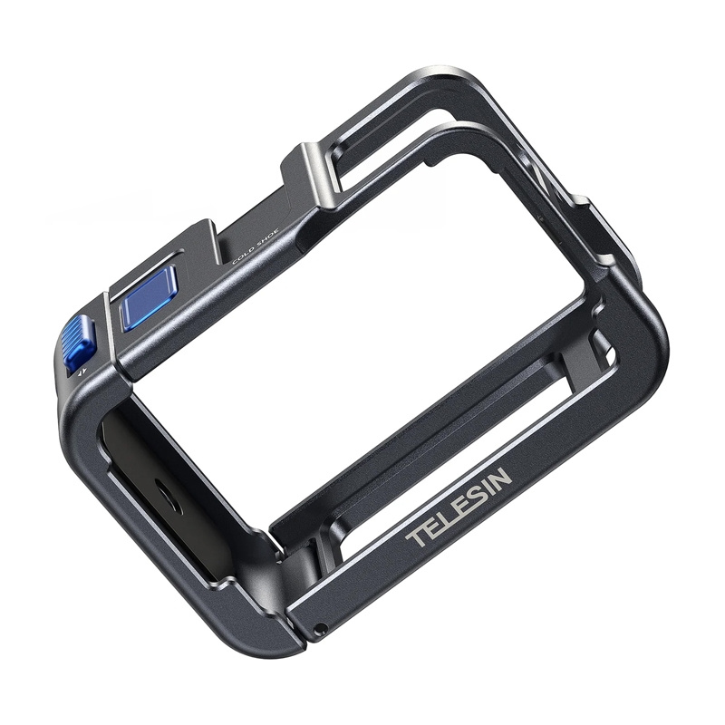 Metal Case Telesin for DJI Osmo Action 5 (black)-0