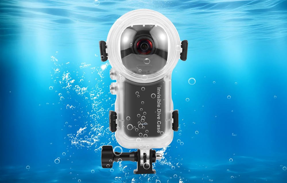 Puluz vízálló búvárház Insta360 X4 Air (akár 50m-ig)-2