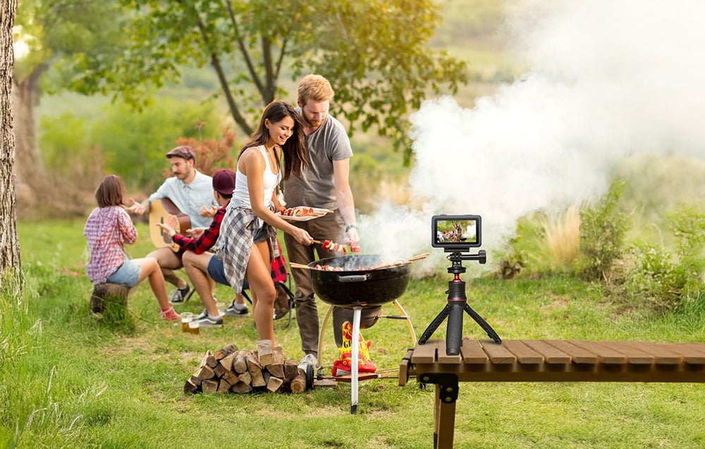 Puluz mágneses gyorskioldó adapter DJI Osmo Action 6-hoz-5
