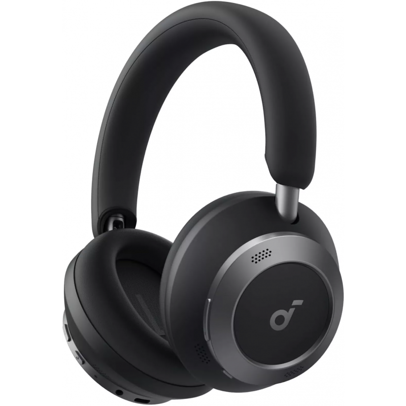 Anker Soundcore Space One Pro, Fekete Bluetooth fejhallgató-0