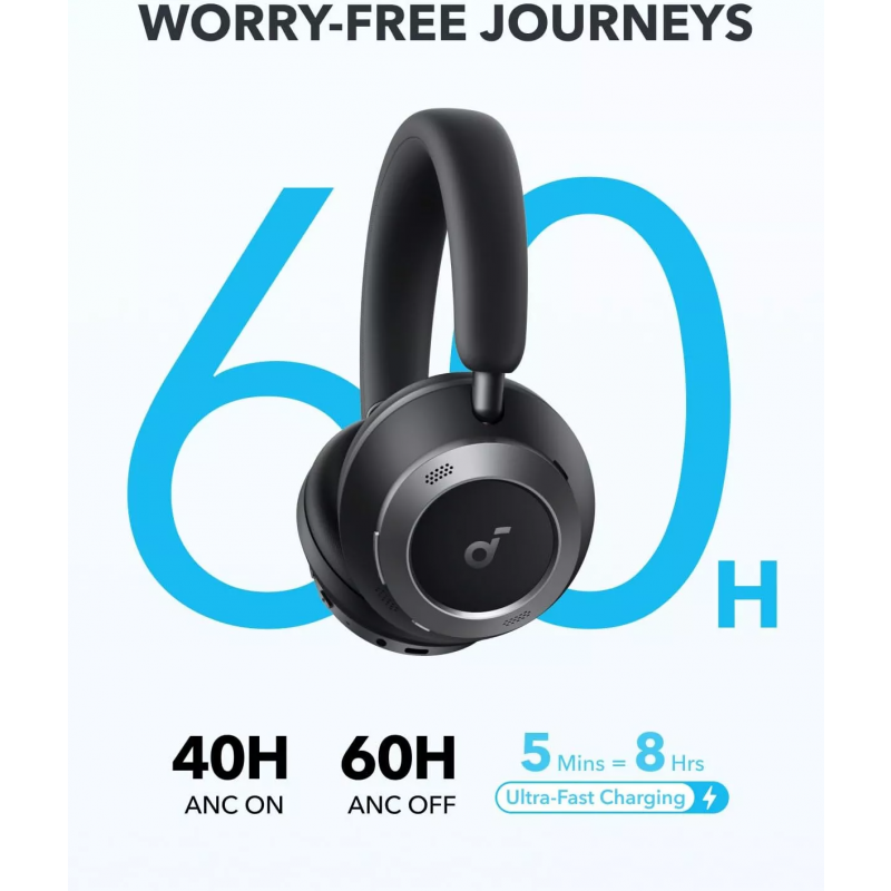 Handsfree Bluetooth Anker Soundcore Space One Pro, fekete-4