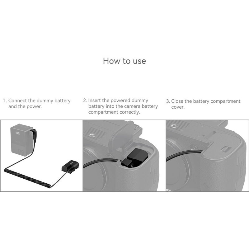 Smallrig 5410 DT-E6P Power Cable-5
