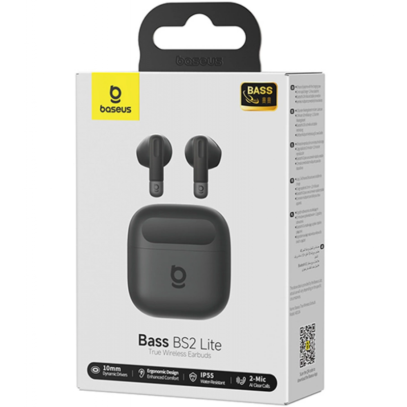 Baseus Bowie Bass BS2 Lite, Black A0010A02-8