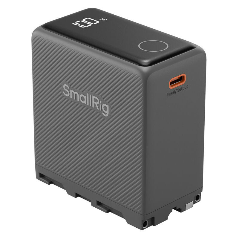 Smallrig 5729 USB-C Rechargable Camera Battery for NP-F970-0